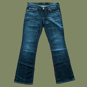 7 FOR ALL MAN KIND VINTAGE LOW RISE JEANS